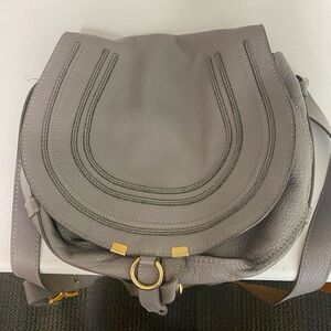 Chloe Marcie Grained Calfskin Crossbody Bag